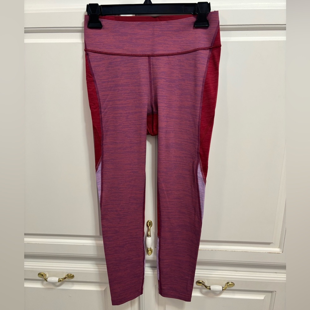 Outdoor Voices 7/8 Zoom Leggings Rhubarb Pants Women’s Size Medium